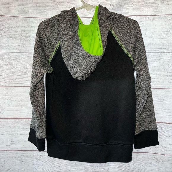 Star Wars Jumping Beans Collectible Fleece Hoodie Size 5 Gray Black Green - Picture 3 of 4